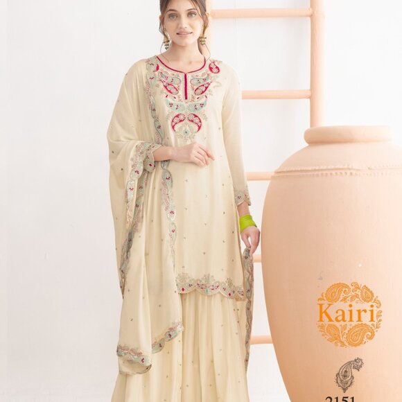 SHARARA STYLE SALWAR SUIT - Picture 2 of 7